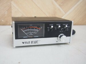 *[1K0526-7] WELZ well tsu энергия измерительный прибор SWR&POWER METER SP-1200 Junk 