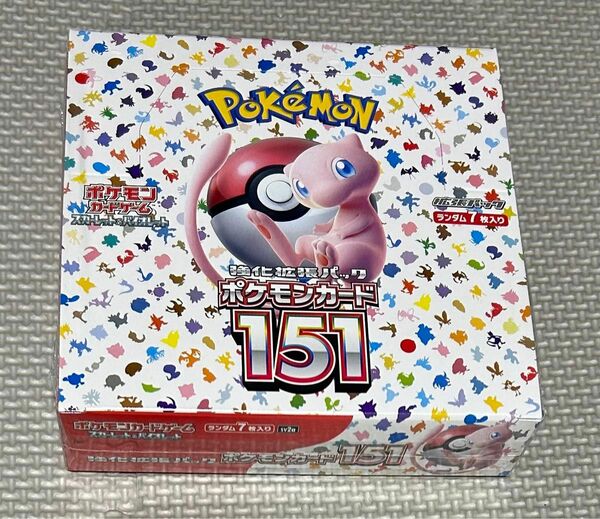 スカーレット＆バイオレット 強化拡張パック ポケモンカード151（イチゴーイチ） BOX シュリンク付