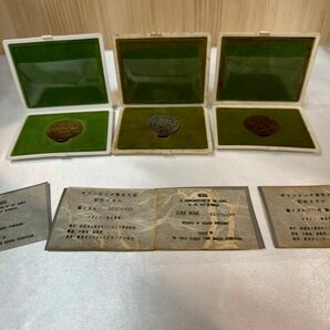 1964年 東京オリンピック 記念メダル 銀メダル 1枚 銅メダル 2枚 造幣局 925刻印有 コレクション 18.8g 