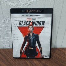 ブラック・ウィドウ 4Kブルーレイ 4KBluray UHD MCU マーベル 映画 洋画 アメコミ ヒーロー 3Dなし ブルーレイなし_画像1