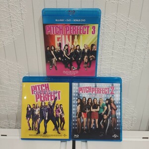 ピッチ・パーフェクト ブルーレイ 3作品(3のみDVDも付属) Bluray ミュージカル ダンス コメディ アナ・ケンドリック 映画 洋画