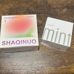 SHAQINUO フェイスパウダー＆sweet mint コンシーラー　カバー力　コスメまとめ売り