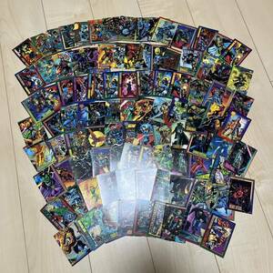 激レア　大量カード100枚　マーベルコミックス　Marvel スパイダーマン　アベンジャーズ　Xmen