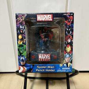 新品未開封『スパイダーマン』 ペンシルホルダー モノグラム　マーベル