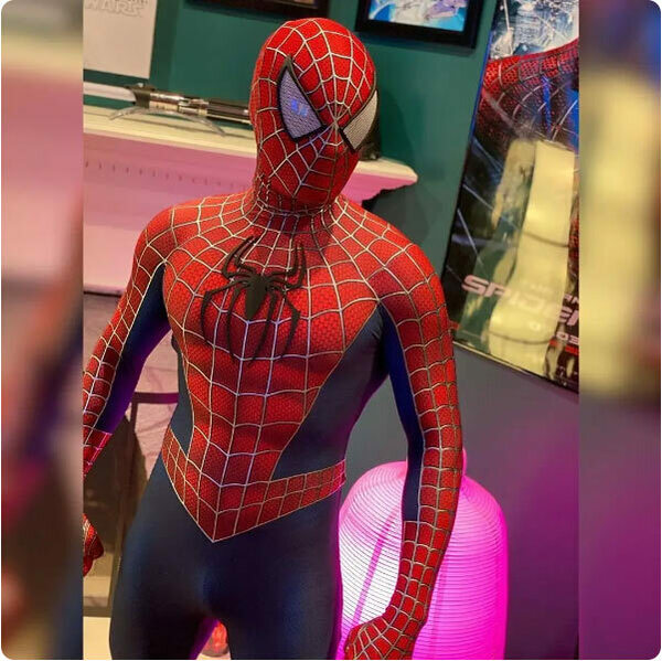 ②スパイダーマン　コスプレ　コスチューム　ハロウィン　仮装　メンズサイズ