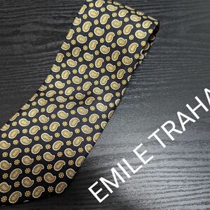 EMILE TRAHAN フランス製　ネクタイ ブランドネクタイ