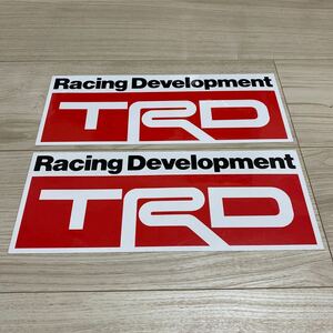 ③ trd TRD ステッカー　トヨタテクノクラフト　jzx81 jzx90 jzx100 ae86 kp61 aw11 sw20 ハチロク　ツアラーv 旧車　当時物　絶版　