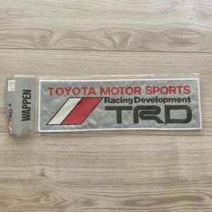 trd ワッペン　TRD トヨタテクノクラフト　jza80 jza70 sw20 aw11 ae86 jzx100 jzx90 jzx81 kp61 gx71toyota wappen ハチロク 旧車　当時物
