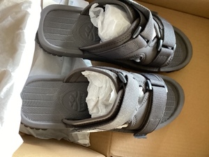  new goods SHAKA car ka men's sport sandals 26cm gray 
