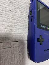 ●任天堂 ゲームボーイカラー 本体 CGB-001 GAMEBOY COLOR●通電します_画像4