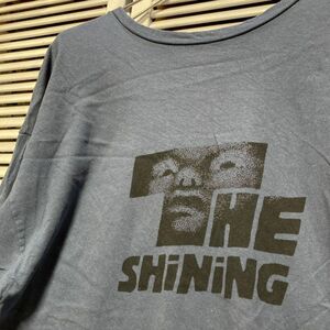 AGDI 1スタ 青 ムービー Tシャツ シャイニング SHINING ホラー 映画 90s 00s ビンテージ アメリカ 古着 ベール 卸 仕入れ