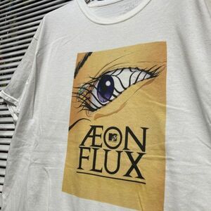 AGDC 1スタ 白 アニメ Tシャツ イーオンフラックス AEON FLUX 90s 00s ビンテージ アメリカ 古着 ベール 卸 仕入れ