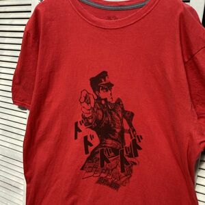 AGFV 1スタ 赤 アニメ Tシャツ ジョジョの奇妙な冒険 90s 00s ビンテージ アメリカ 古着 ベール 卸 仕入れ