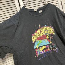 AGII 1スタ 黒 犬 Tシャツ デスローレコード ドギースタイル ドッグ - 90s 00s ビンテージ アメリカ 古着 ベール 卸 仕入れ_画像3