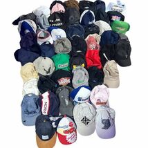５０個 キャップ 古着 野球帽 帽子 まとめ売り 大量 卸 転売 仕入 ビンテージ ヴィンテージ アンティーク 小物 アクセ インテリア D_画像2
