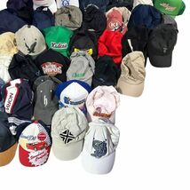 ５０個 キャップ 古着 野球帽 帽子 まとめ売り 大量 卸 転売 仕入 ビンテージ ヴィンテージ アンティーク 小物 アクセ インテリア D_画像4