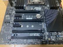 ◆注意事項ご確認ください◆【BIOS起動OK・おまけつき】msi X99-S01　LGA 2011-v3　ATXマザーボード +おまけ起動確認CPU、GPUセット_画像5