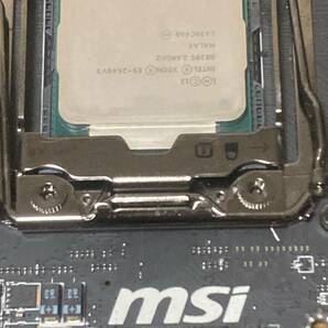 ◆注意事項ご確認ください◆【BIOS起動OK・おまけつき】msi X99-S01 LGA 2011-v3 ATXマザーボード +おまけ起動確認CPU、GPUセットの画像2