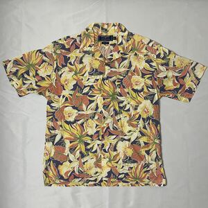90s POLO SPORT. collar aloha shirt 