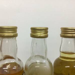 ウイスキー シグナトリー ミニボトル 3本セット 50ml 重量番号:3(100)の画像4