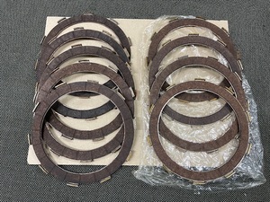  Meguro 250SG clutch friction plate 9 sheets used new goods?. junk treatment 