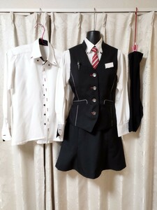 パチンコ　店員　制服　アミューズメント　大手　企業　ホール　スタッフ　ユニフォーム　社員　アルバイト　支給品　コスプレ　レディース