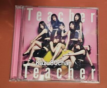 (中古、ケース全体に傷有り) AKB48 シングル Teacher Teacher 初回限定盤 Type A CD,DVDのみ_画像1