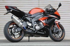 BEET ビート正規品　ZX-6R 13-NASSERTEvolutionスリップオン[クリアチタン] 0222-KC8-50