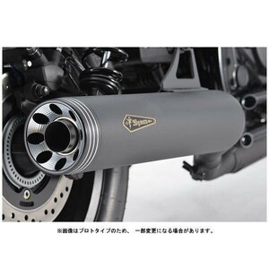 アールズギア(R's Gear) スリップオンマフラー ワイバンクラシック ブラックエディション Rebel1100/DCT(21-) WH50-03CB