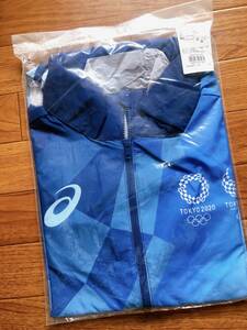 新品未使用 東京オリンピック2020 ジャケット Mサイズ ボランティア ユニフォーム アシックス TOKYO2020