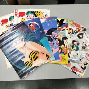 うる星やつら ラム ポスター 7枚セット 高橋留美子 当時物 u240087