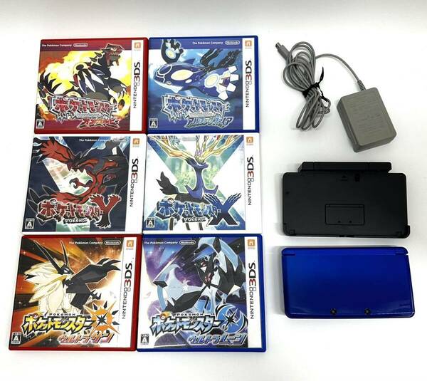 ニンテンドー 3DS 本体 ポケットモンスター ポケモン ソフト X Y ウルトラムーン ウルトラサン アルファサファイア オメガルビー セット