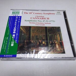 ディスク未開封/直輸入盤「カンナビヒ：交響曲第47番〜第52番」グロッド