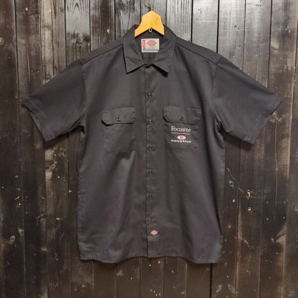 DICKIES SHORT SLEEVE WORK SHIRT 企業ロゴ