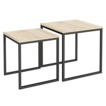 ☆ネストテーブル サイドテーブル おしゃれ 2個セット 　木製_画像5