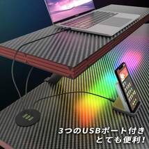 　L字型コーナーデスク モニター台付き_画像3