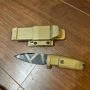 T.S.C x MAD Shrapnel Style Desert Warfare Dummy Knife ( DE ) replica dummy knife 