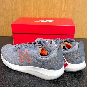 【未使用品】new balance ニューバランス ランニングシューズ ME432 GRAY/ORANGE(LG2)