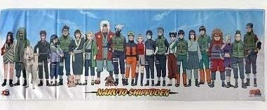 NARUTO-ナルト-疾風伝 マイクロファイバータオル 集合柄