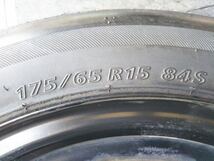 Y155 175/65R15 BRIGDESTONE ブリジストン NEXTRY 2015年 2014年 PCD100 4H 5J FIELDER フィールダー NZE164 4本セット_画像8