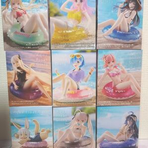 Aqua Float Girls 9点セット フィギュア