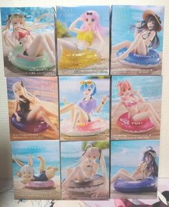 Aqua Float Girls 9点セット フィギュア