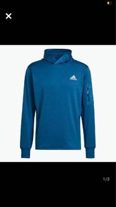 ★アディダス ADIDAS 定価10670円 新品 メンズ フリース ランニング プルオーバーパーカー [HN3036-2XL] 