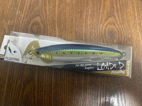 ローデッド LOADED イワシカラー ルアー 140mm 43g