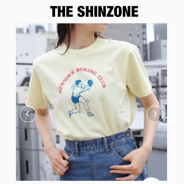 THE SHINZONEシンゾーン　ボクシングプリントTEE　Tシャツ　BOXING PRINT TEE
