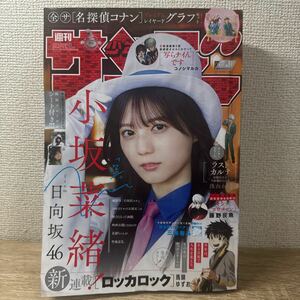 訳あり 週刊少年サンデー 2024年4月17日 19号 no.19 小坂菜緒 プレミアムシート付き