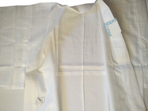 H712 京都 高級 洗える Mサイズ 絽 長襦袢 仕立て上がり 着物 白色 夏用_画像10