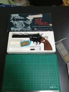 A117 model gun MGC 357 Magnum python SPG cartridge attaching insert length operation verification OK weight 719g