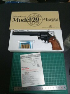 c-60　モデルガン 　タナカ　S&W　M29 44 マグナム　未発火　カートリッジ付き　インサート横　動作確認 OK　重さ　741g