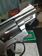 c-18　モデルガン 　コクサイ　S&W　M66 未発火　カートリッジ　付き　インサート横　　動作確認OK 重さ　349g_画像6